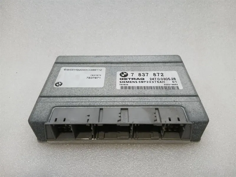BMW 6 (E63 / E64) BMW M6 SMG E63 Electronic module 7837872 SMG ECU control unit Body type: Coupe
Fuel: Petrol