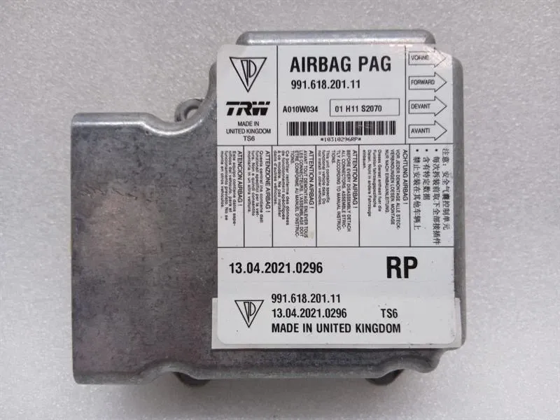 Porsche 911 (992) Porsche Cayman 718 GT4 Safety Module ECU 99161820111 Air Control Unit SRS Body type: Coupe
Fuel: Petrol