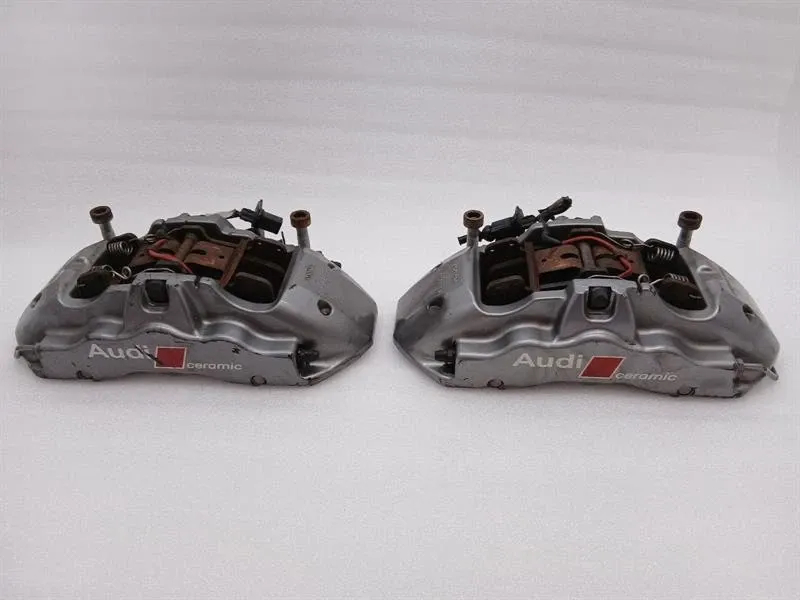 Audi R8 AUDI R8 4S PERFORMANCE BRAKE CALIPERS 4S0615107 FRONT SET BRAKE CALIPER CERAMIC