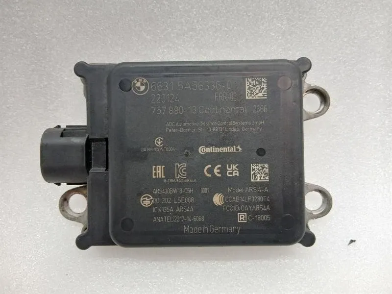 BMW 4 (G22 / G23 / G26)  BMW 4 M4 G82 G22 Radar Sensor 5A56336 ACC Radar Body type: Coupe
Fuel: Petrol