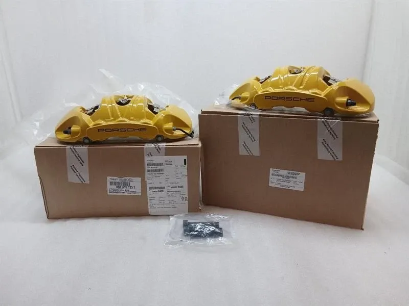 Porsche 911 (992) Porsche 911 992 GT3 Brake Caliper 9GT615123T PCCB Yellow Front Brake Caliper Set Body type: Coupe
Fuel: Petrol