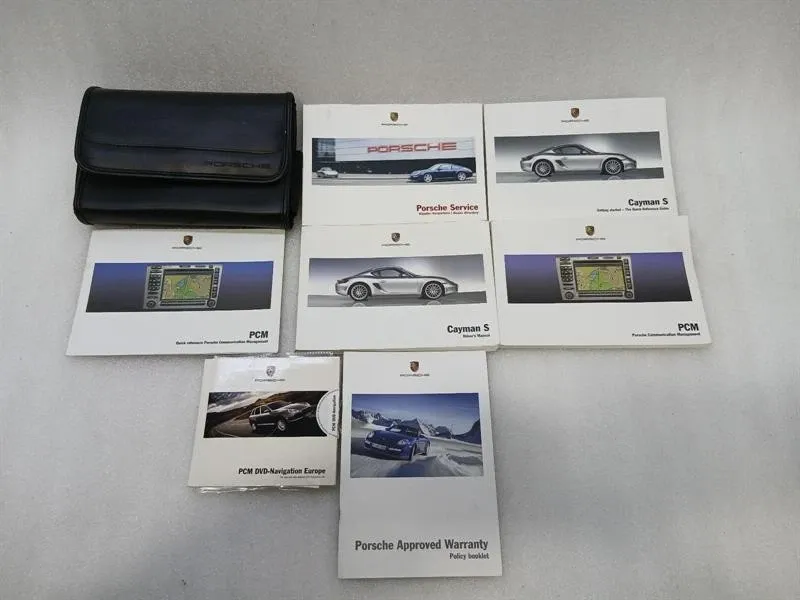 Porsche Cayman 987 īpašnieka rokasgrāmata Transportlīdzekļa rokasgrāmata