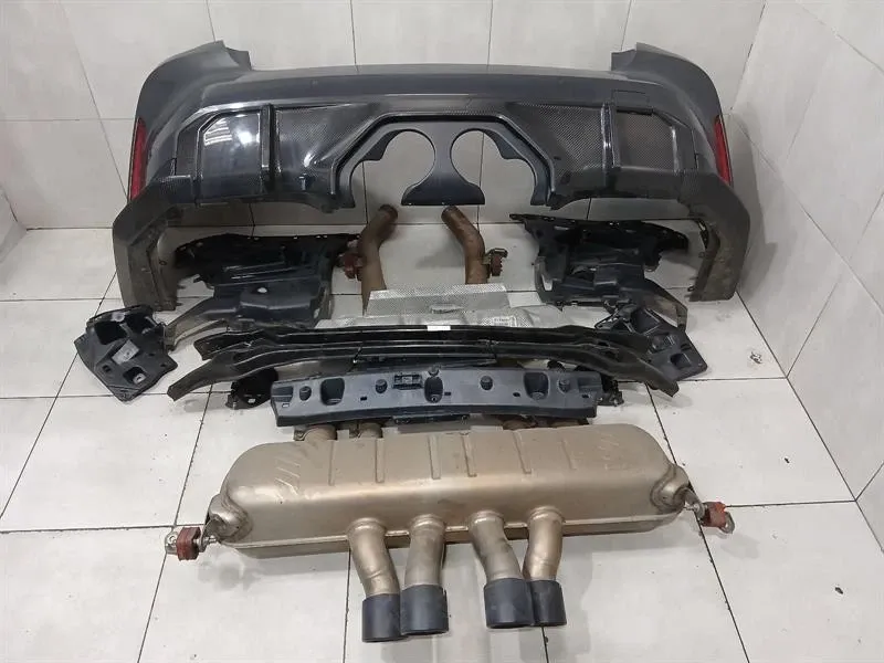 OEM BMW M4 G82 REAR END Exhaust Silencer 5A23284 Exhaust M-PERFORMANCE TITANIUM