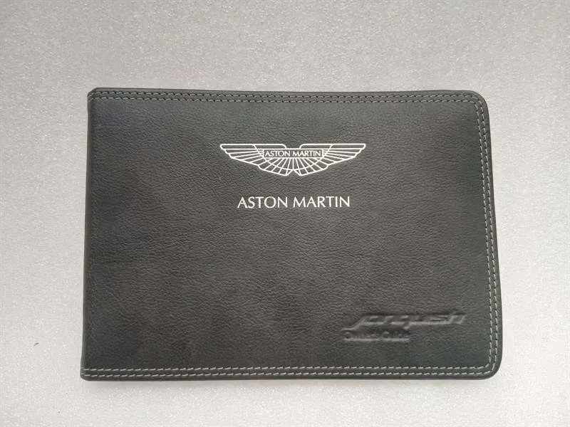 Aston Martin Vanquish AM310 Owners Manual DD33-120609-AA Vehicle Manual