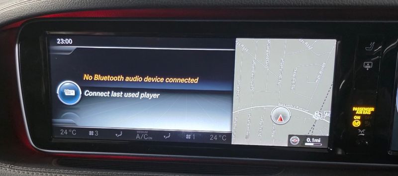 0263690006 Dash screen MERCEDES-BENZ S-CLASS (W222, X222) (2013-2020)