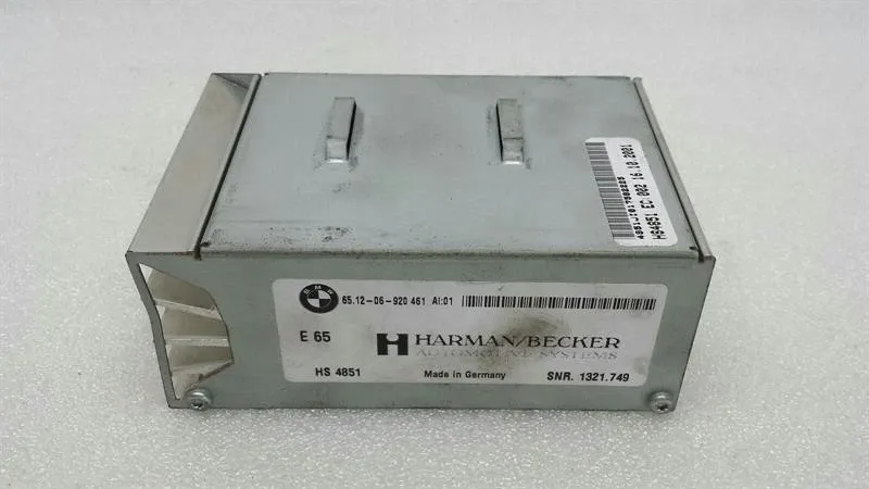 BMW 7 (E65 / E66 / E67 / E68) BMW 7 series E65 Amplifier 6512-06-920461 Amp Body type: Saloon
Fuel: Petrol