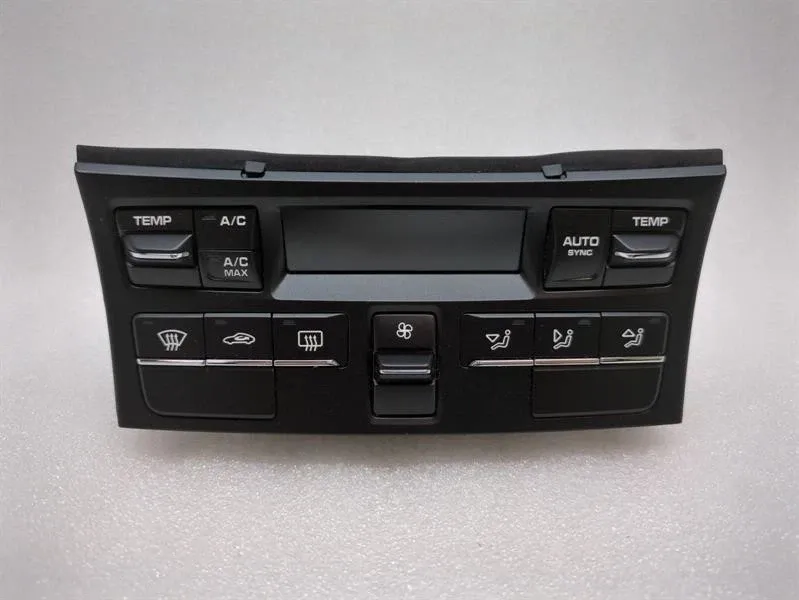 Porsche Boxster GT4RS Spyder Auto Climate Control 9P1907039BL Climate Control Panel