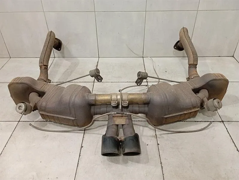 Porsche Cayman 981 GT4 exhaust silencer 98111192106 exhaust XLF SPORTS EXHAUST
