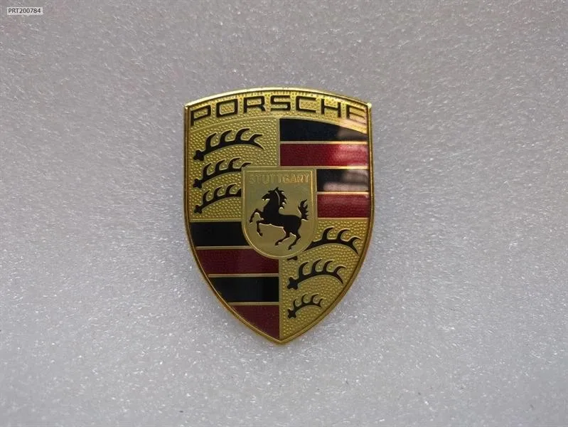 PORSCHE BOXSTER 981 99755921102 LOGO CREST BONNET HOOD BADGE