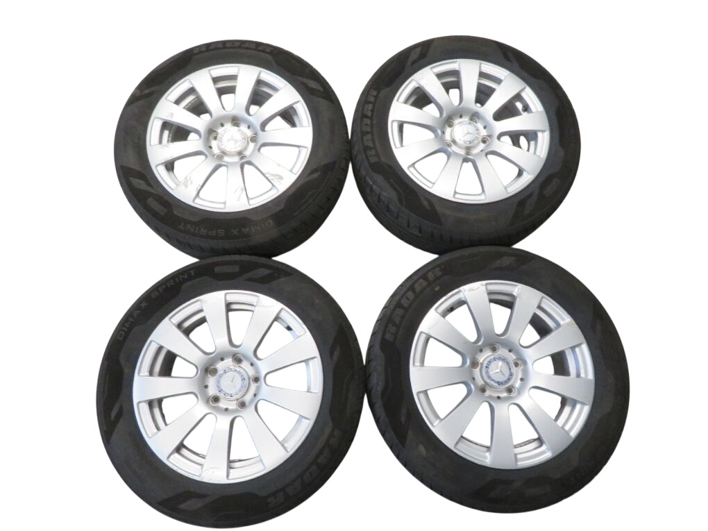 Mercedes-Benz A (W176) Rim set With Tyres 4 pcs A21240100029765 A21240100029765 A2124010002 Rim...