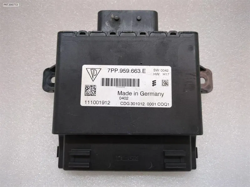 Porsche Boxster (981) Porsche Boxster 981 electronic module 7PP959663E control unit Body type: Convertible
Fuel: Petrol