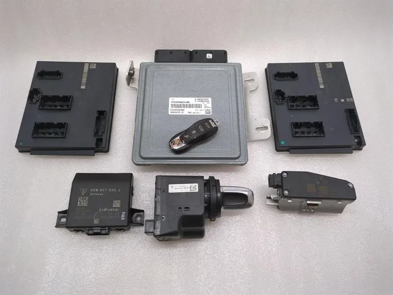 Porsche Boxster 718 engine ECU 982907309C engine control unit set kit DDNC 2.5
