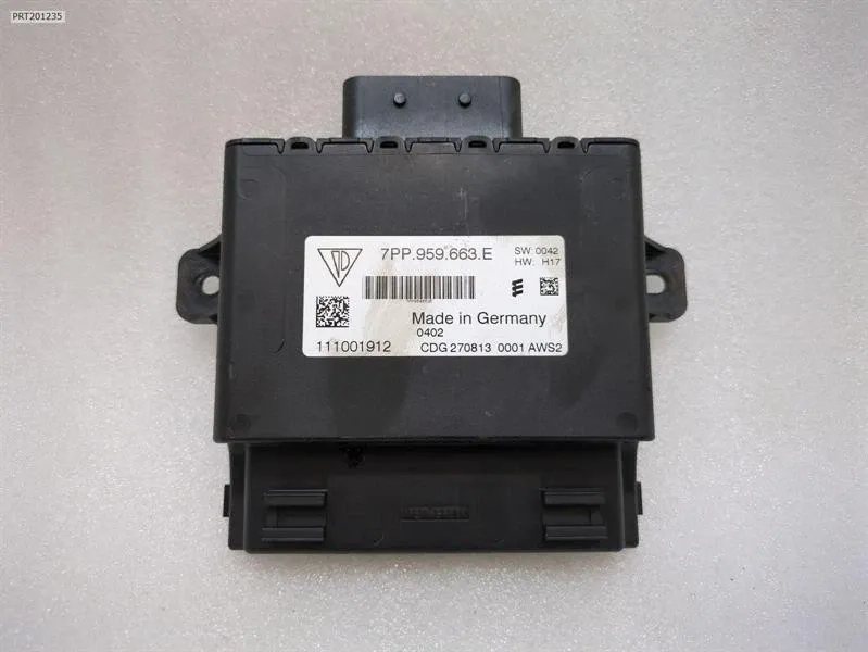 Porsche 911 (991) Porsche 911 991 electronic module 7PP959663E control unit Body type: Coupe
Fuel: Petrol