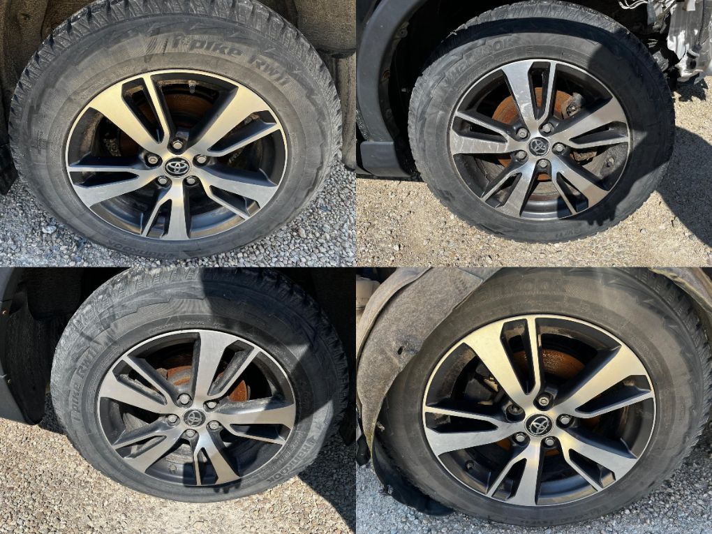 Toyota RAV4 (XA40) Rim set With Tyres 4 pcs 6849 Rim set With Tyres 4 pcs TOYOTA RAV 4 IV (...