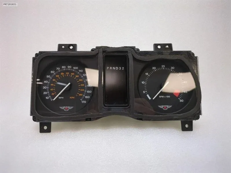 Bentley Azure / Continental Bentley Continental T 1996-2003 Instrument Cluster UV10414PB Speedometer MPH/KMH Body type: Coupe
Fuel: Petrol