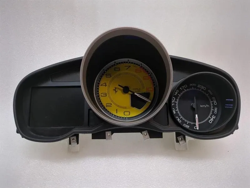 Ferrari California Ferrari California F149 08-14 4.3 Instrument Cluster 274138 Speedometer MPH MILES Body type: Convertible
Fuel: Petrol