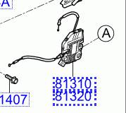 Kia Sportage Door Lock Front Left