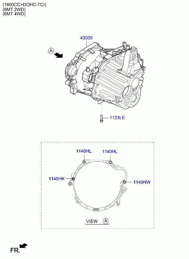 Kia Sportage Gearbox