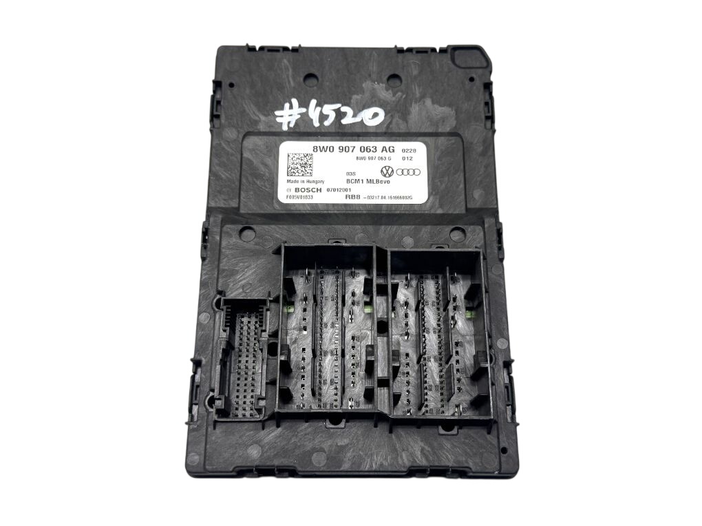 Audi A4 (B8) Body control module (BCM) 8W0907063AG Body control module (BCM) AUDI A4 (...