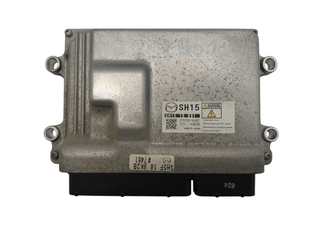 Mazda 6 (GJ / GL) Engine Control Unit / module (ECU) SH1518881 2757006342 Engine Control Unit / modu...
