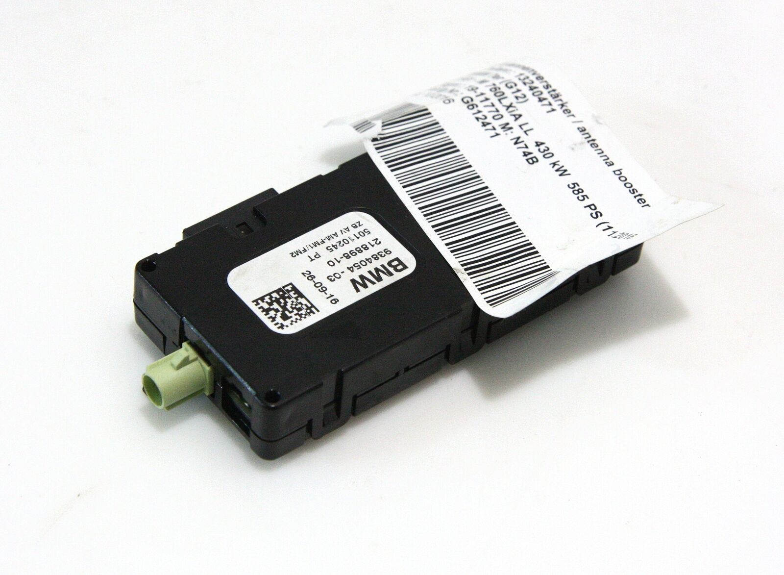 BMW 5 (G30 / G31) Aerial antenna amplifier BMW M5 Aerial antenna amplifier OEM 65209384054...