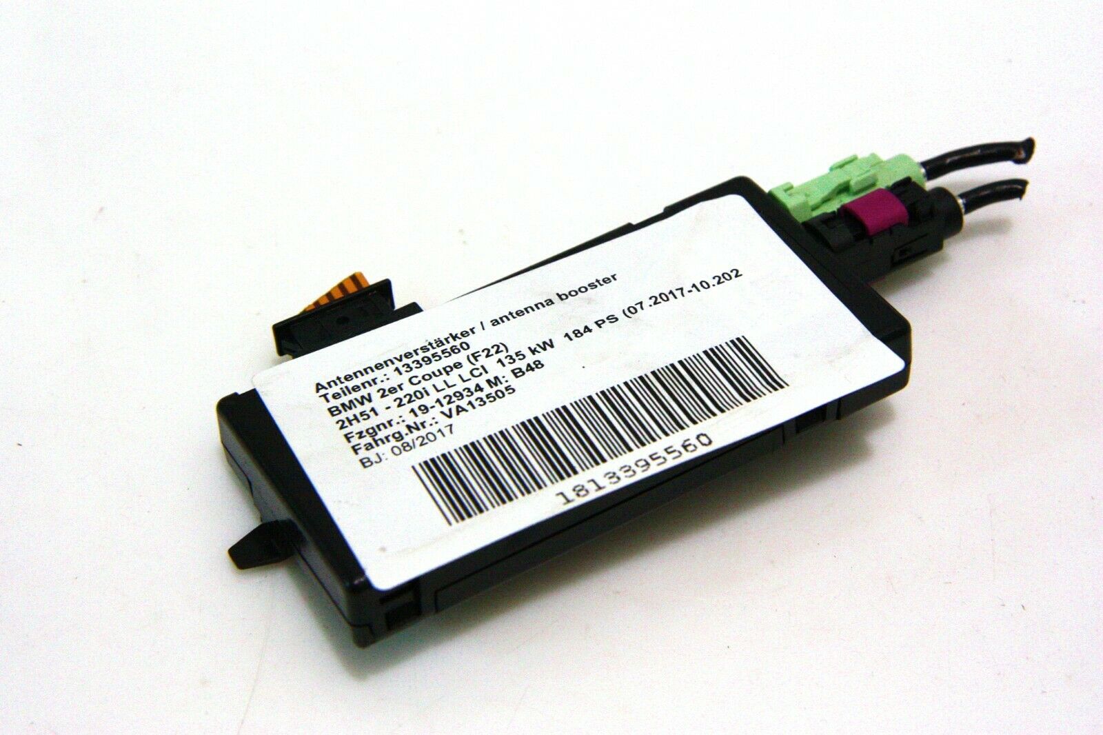 BMW 3 (F30 / F31) Aerial antenna amplifier BMW 3 SERIES Aerial antenna amplifier OEM 65209...