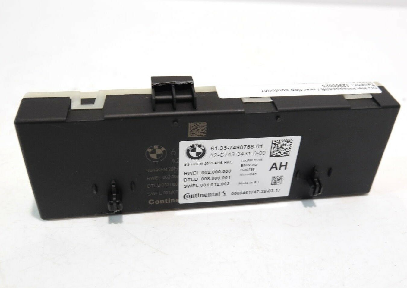 BMW 6 GT (G32) Tailgate/trunk control unit/module BMW 6 SERIES Tailgate/trunk control unit/module...