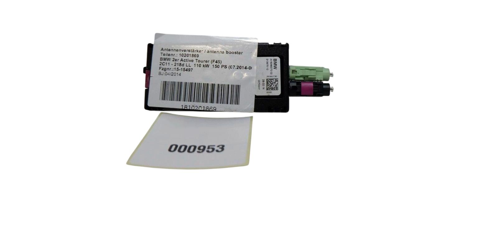 BMW 2 (F22 / F23) Aerial antenna amplifier BMW 2 SERIES Aerial antenna amplifier OEM 65209...