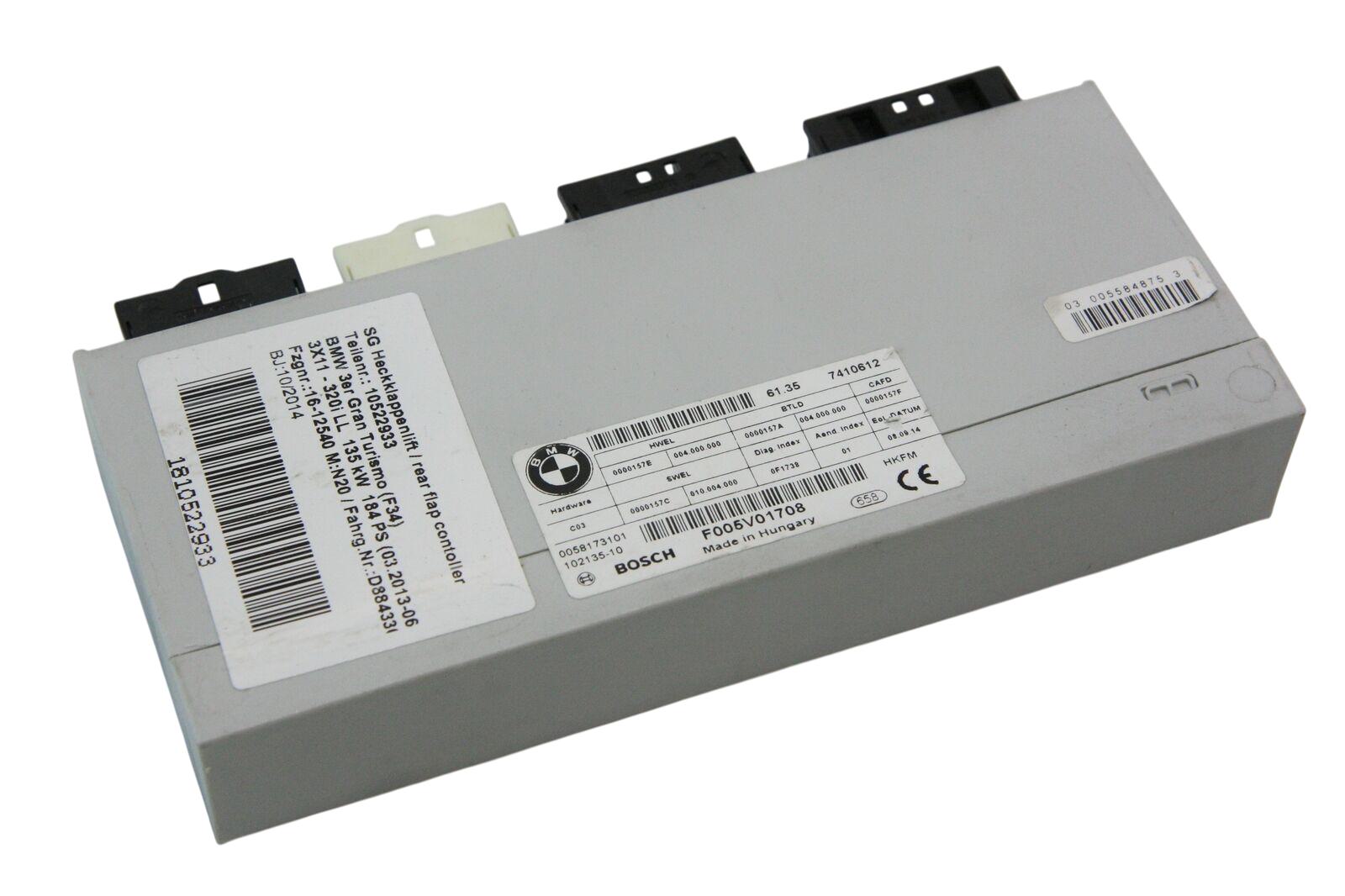 BMW 3 (G20 / G21) Tailgate/trunk control unit/module BMW 3 SERIES Tailgate/trunk control unit/module...