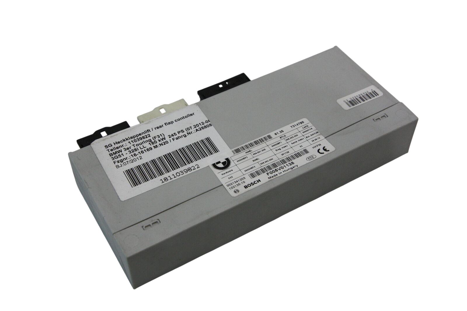 BMW 2 (F22 / F23) Tailgate/trunk control unit/module BMW 2 SERIES Tailgate/trunk control unit/module...