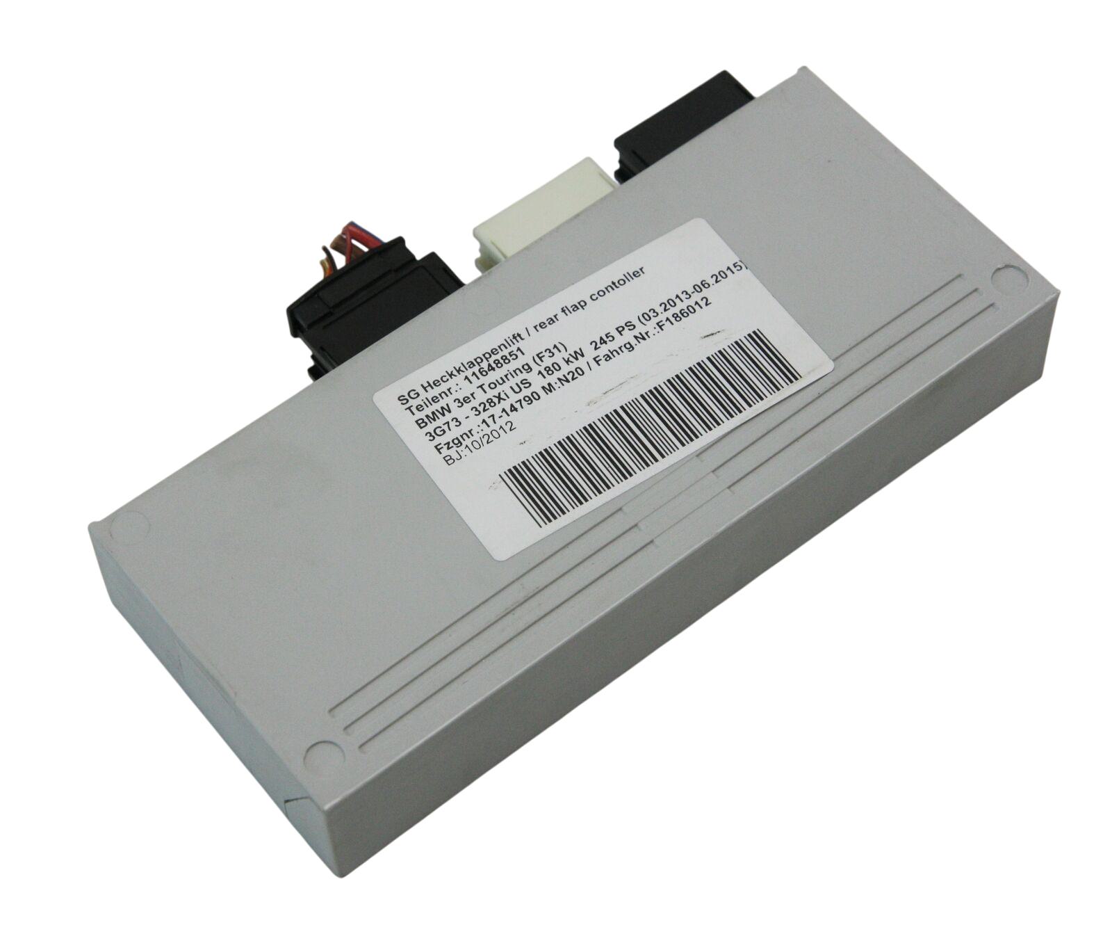 BMW 3 (F30 / F31) Tailgate/trunk control unit/module BMW 3 SERIES Tailgate/trunk control unit/module...