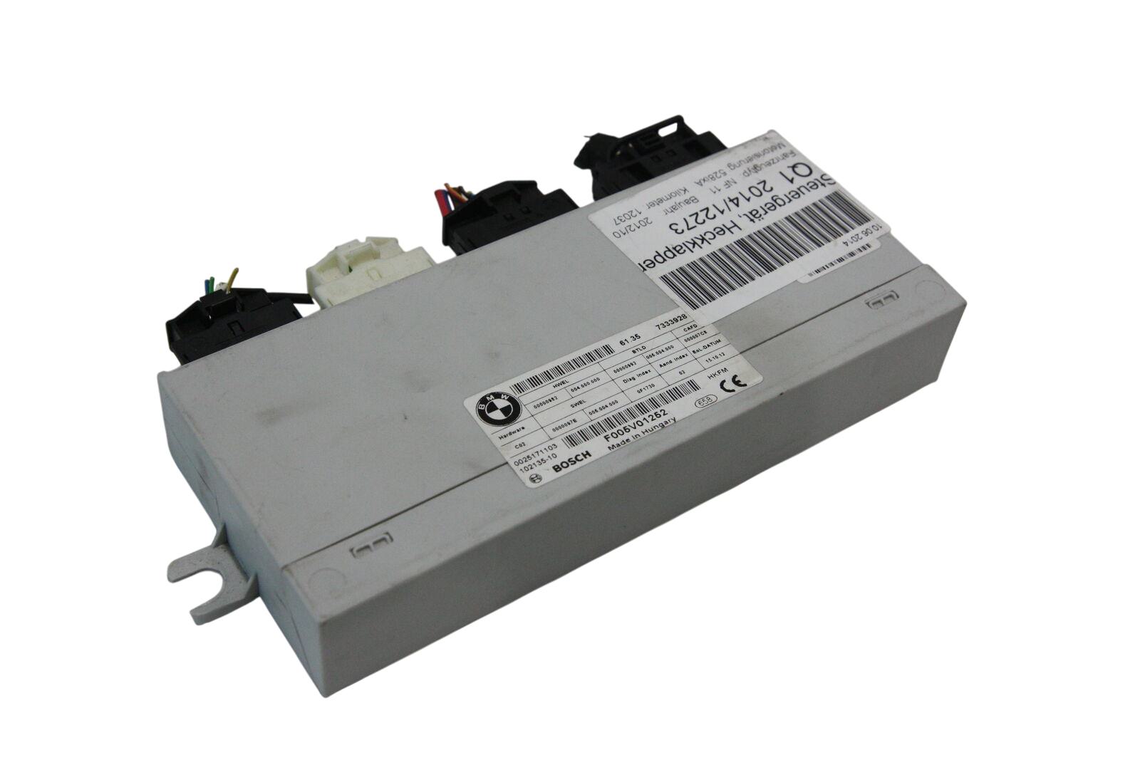BMW 5 (F10 / F11) Tailgate/trunk control unit/module BMW 5 SERIES Tailgate/trunk control unit/module...