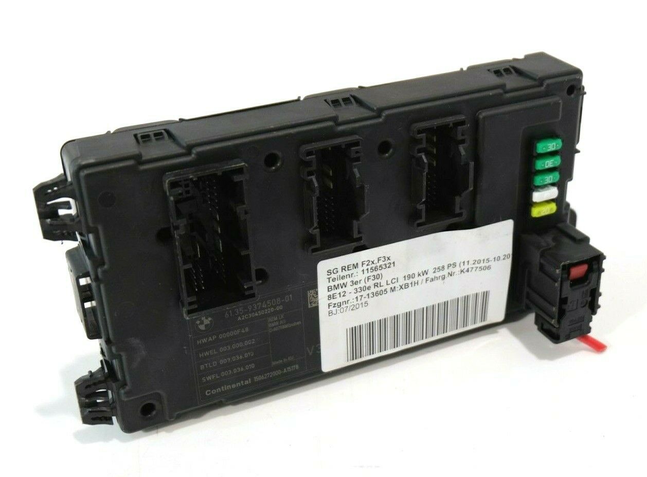 BMW 3 (F30 / F31) Comfort/convenience module BMW 3 SERIES Comfort/convenience module OEM 613...
