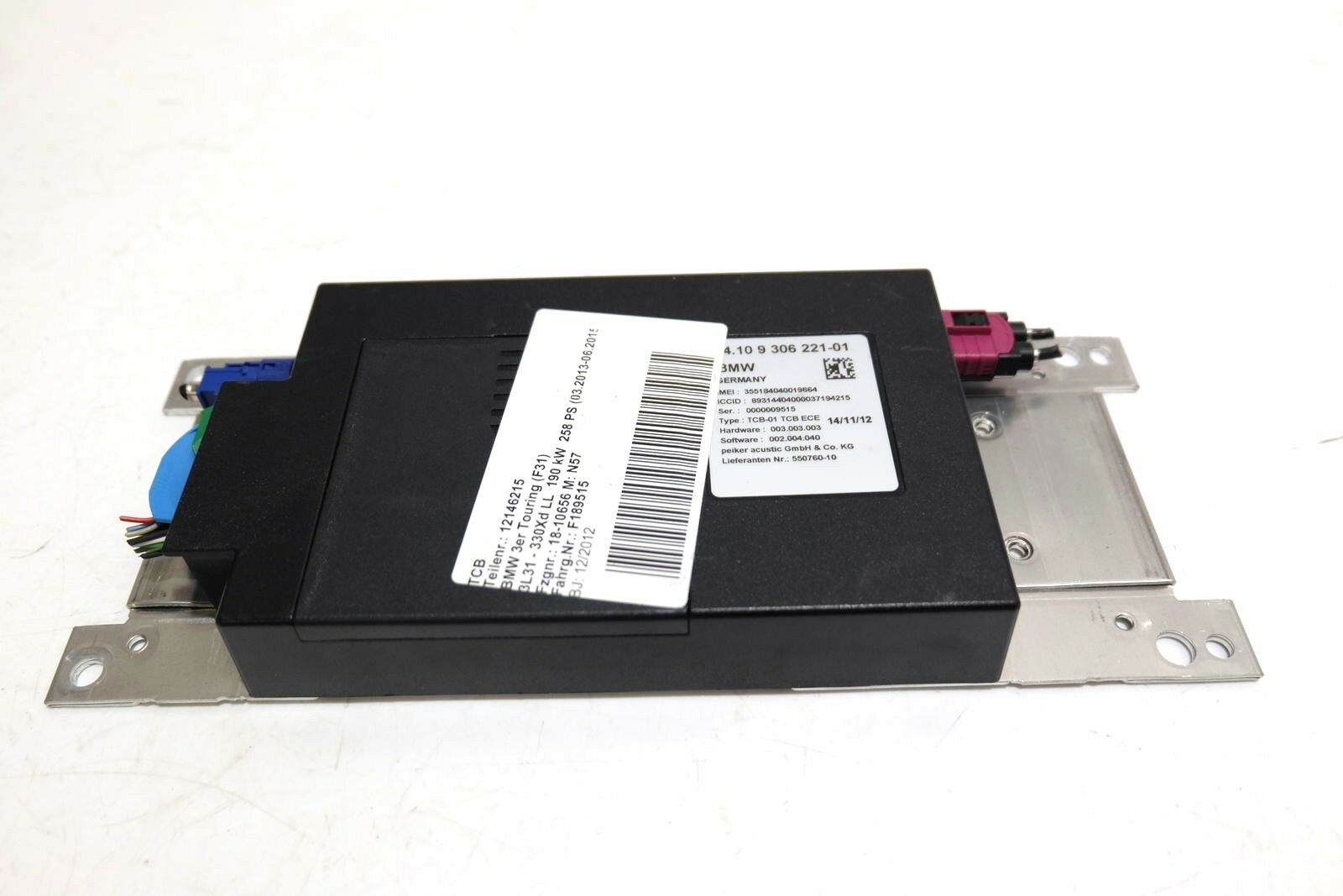 BMW 1 (F20 / F21) Other control units/modules BMW 1 SERIES Other control units/modules OEM 84...