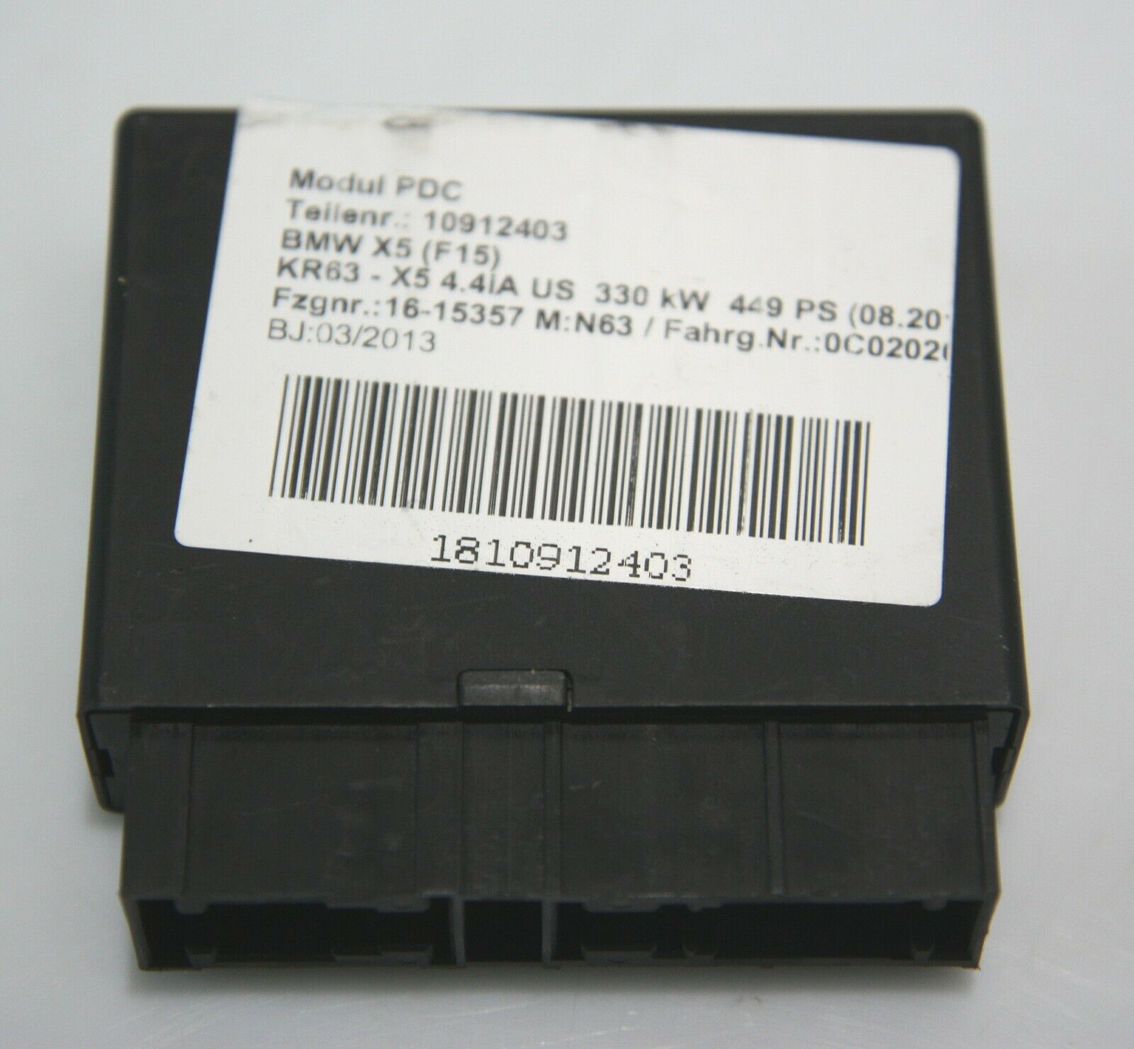 BMW X5 (F15) Parking PDC control unit/module BMW X5 Parking PDC control unit/module OEM 6864...