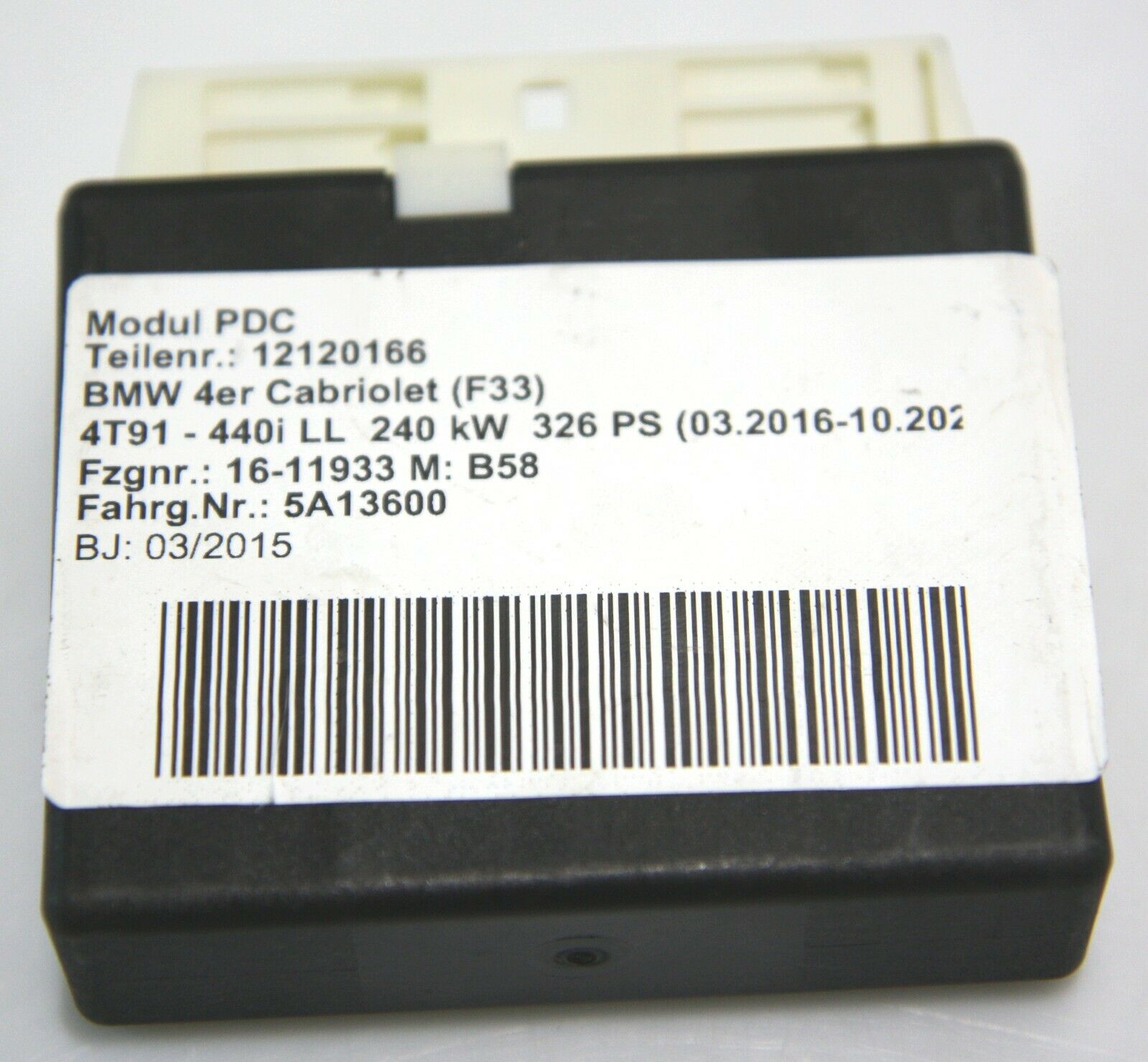 BMW 1 (F20 / F21) Other control units/modules BMW 1 SERIES Other control units/modules OEM 66...