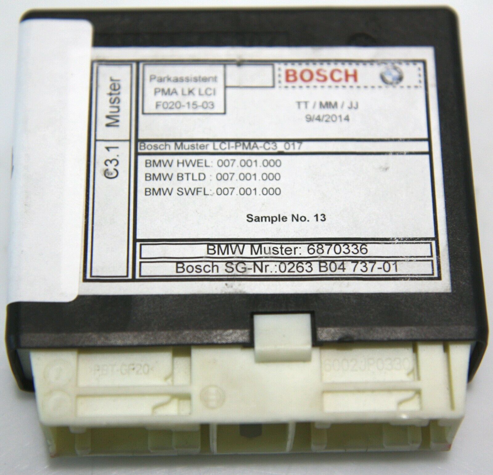 BMW 3 (F30 / F31) Other control units/modules BMW 3 SERIES Other control units/modules OEM 68...