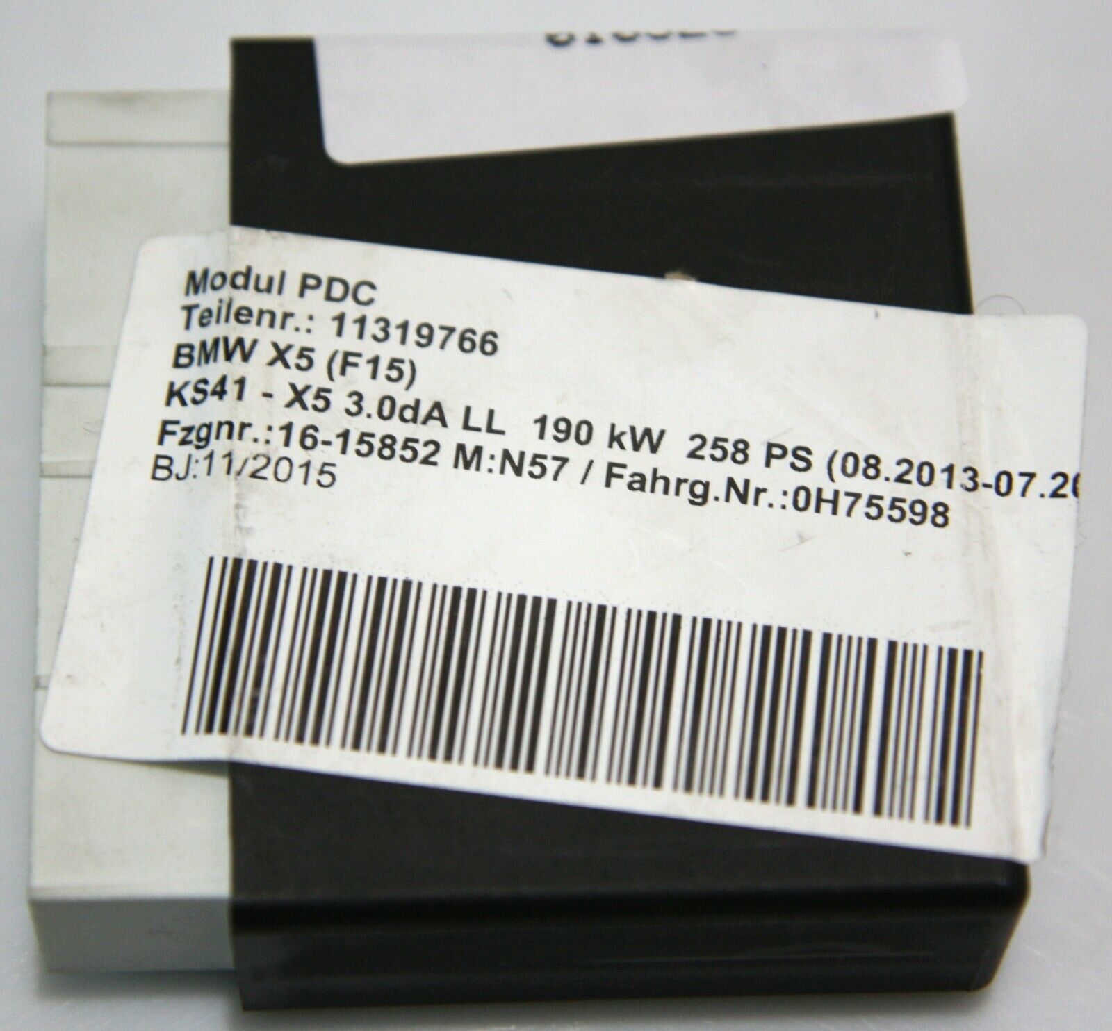 BMW X5 (F15) Parking PDC control unit/module BMW X5 Parking PDC control unit/module OEM 6633...