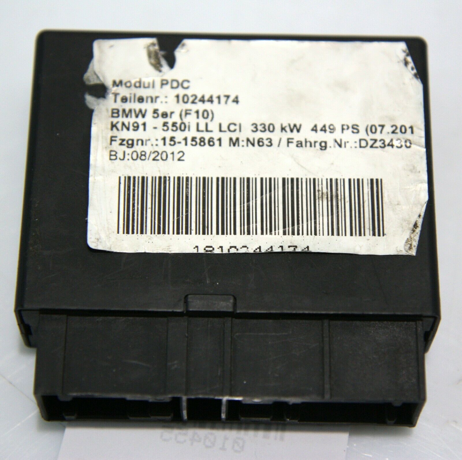 BMW 5 (F10 / F11) Other control units/modules BMW 5 SERIES Other control units/modules OEM 92...