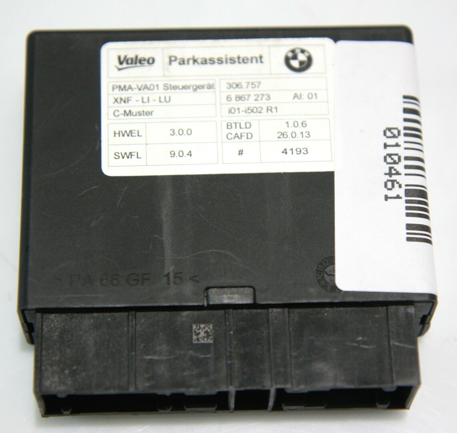 BMW X5 (F15) Parking PDC control unit/module BMW X5 Parking PDC control unit/module OEM 6867...