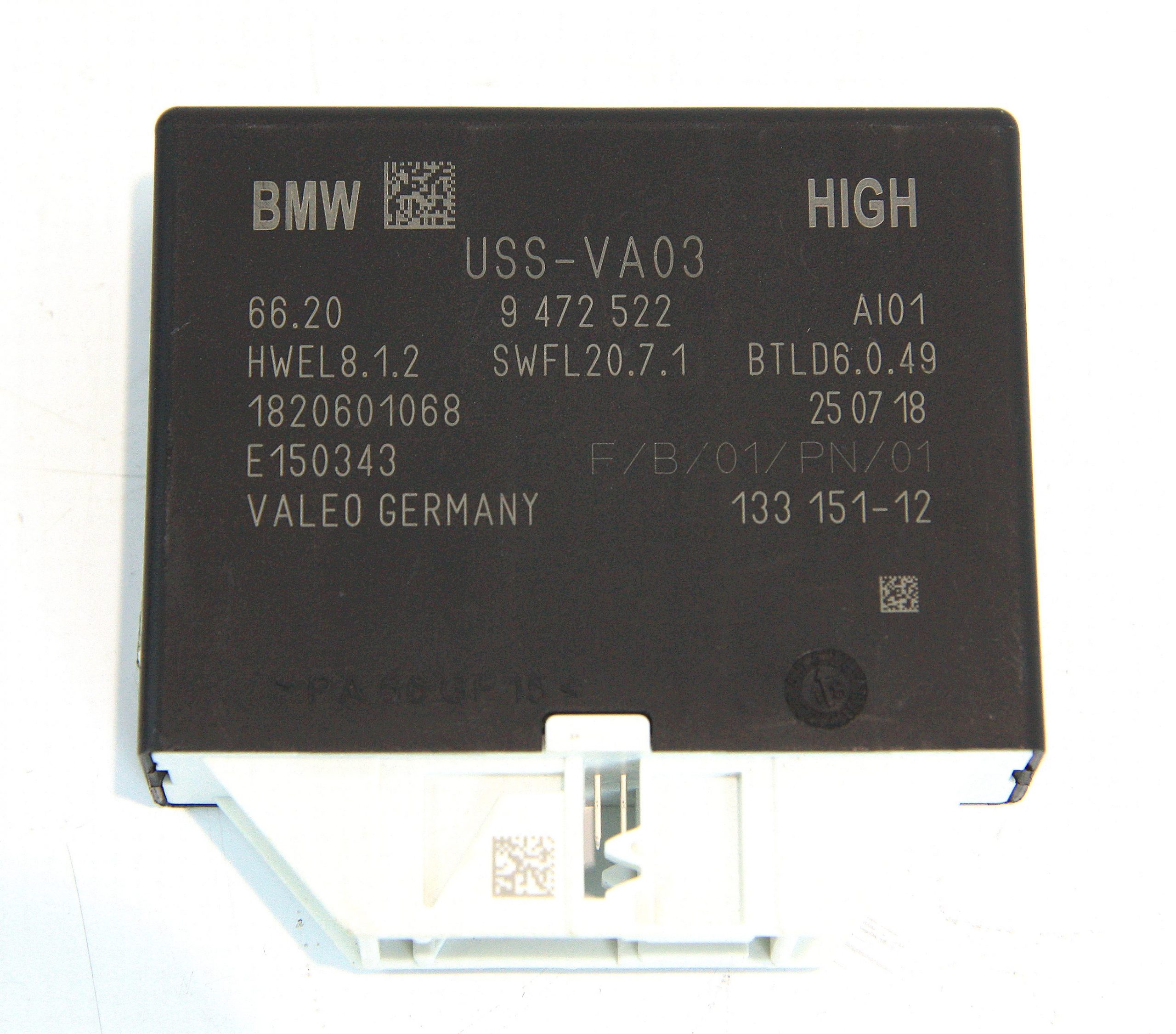 BMW 5 (G30 / G31) Parking PDC control unit/module BMW M5 Parking PDC control unit/module OEM 6620...