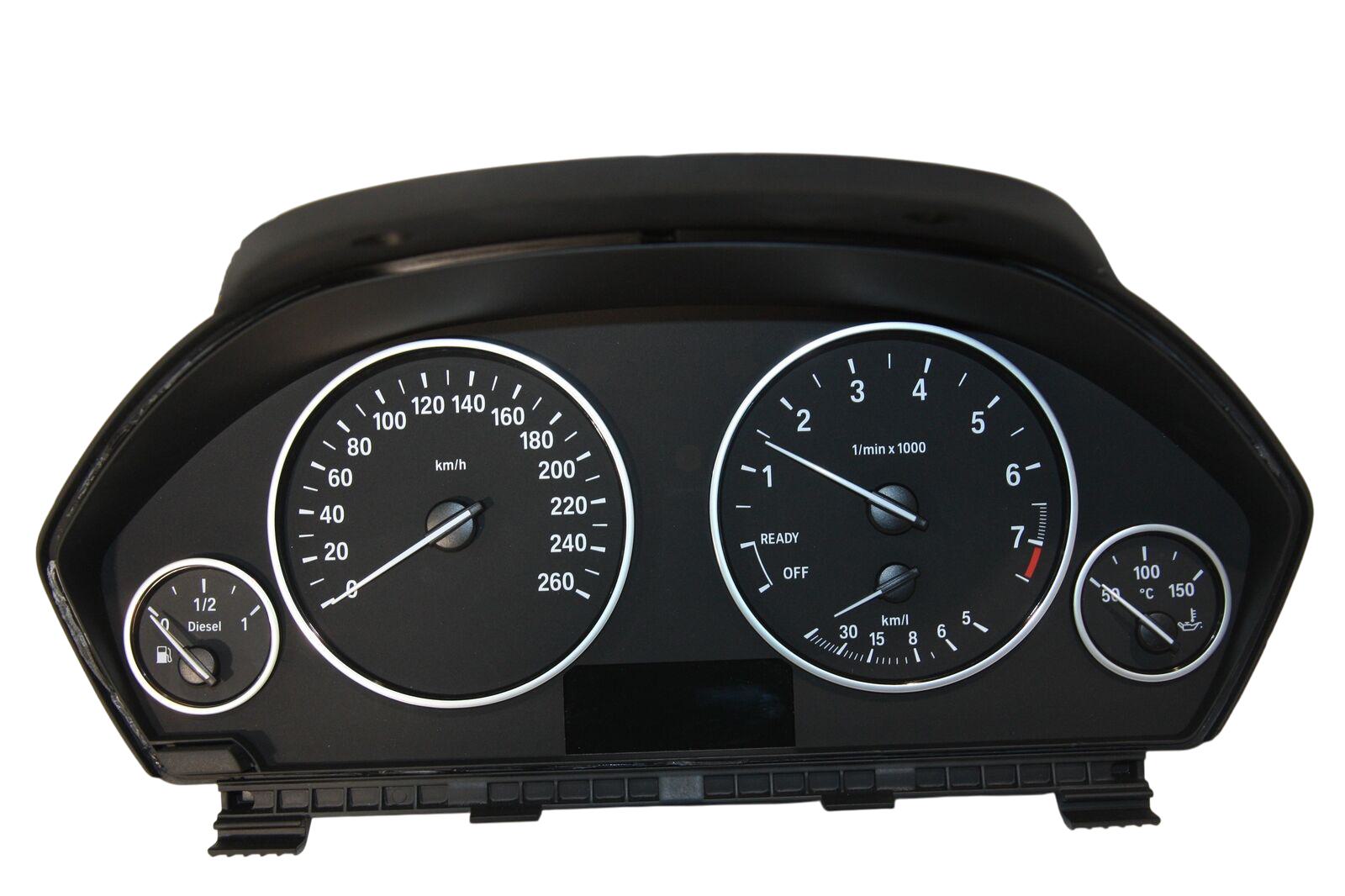 BMW 3 (F30 / F31) Speedometer (instrument cluster) BMW 3 SERIES Speedometer (instrument cluster) O...
