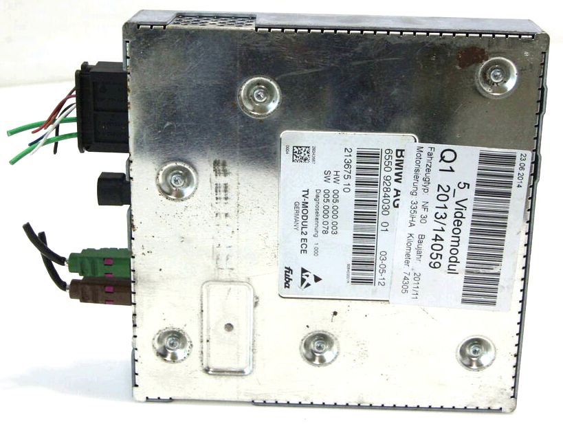 BMW 3 (F30 / F31) Video control module BMW 3 SERIES Video control module OEM 655092860...