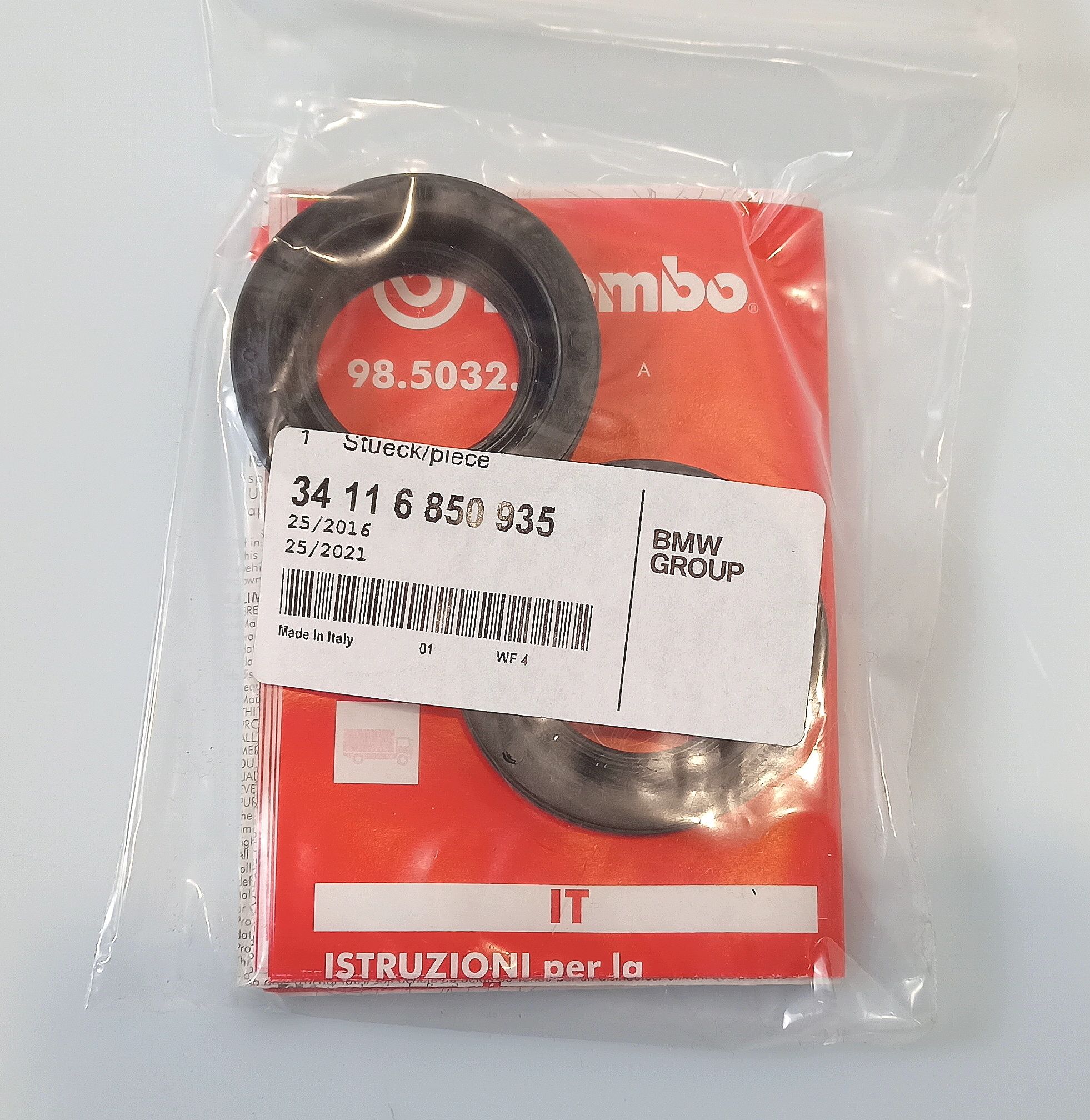 BMW 3 (F30 / F31) Parts BMW 3 SERIES Parts OEM 34116850935

Part codes:...