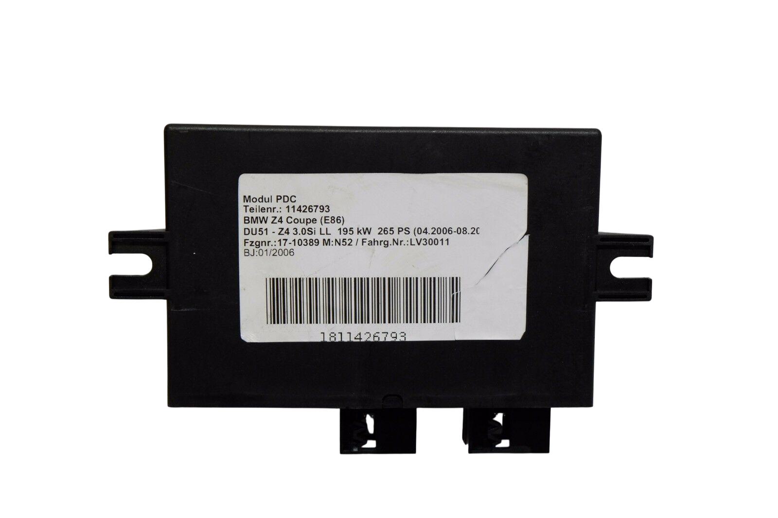 BMW Z4 (E85 / E86) Parking PDC control unit/module BMW Z4 Parking PDC control unit/module OEM 6621...