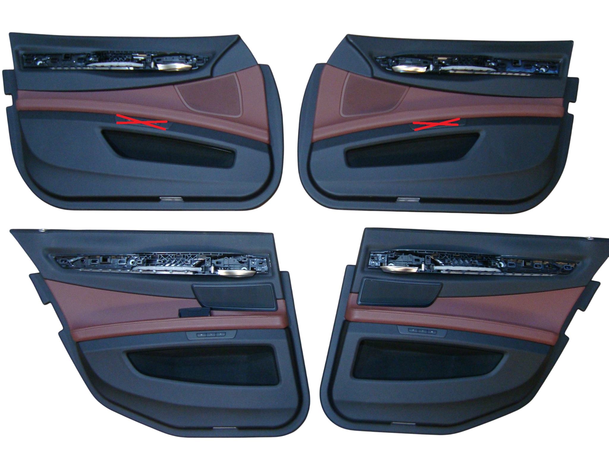 BMW 7 (G11 / G12) Rear door card panel trim BMW 7 SERIES Rear door card panel trim OEM C498...