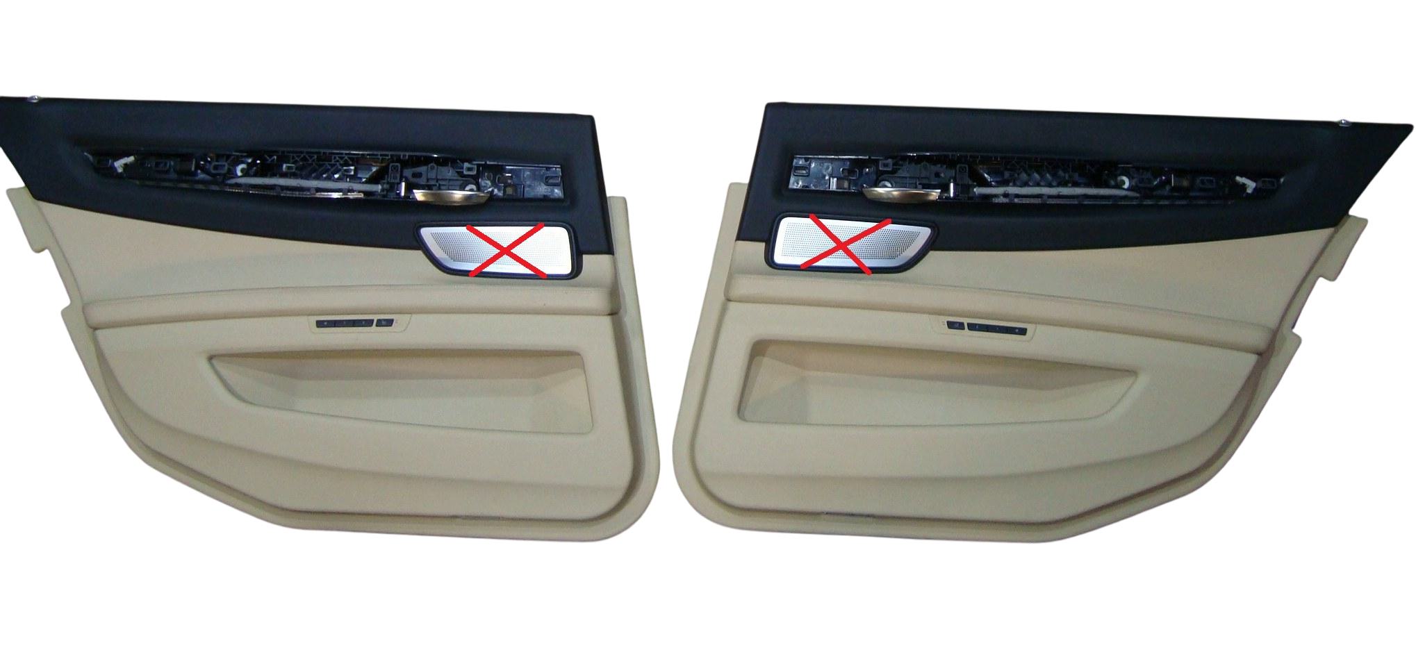 BMW 7 (G11 / G12) Rear door card panel trim BMW 7 SERIES Rear door card panel trim OEM DD87...