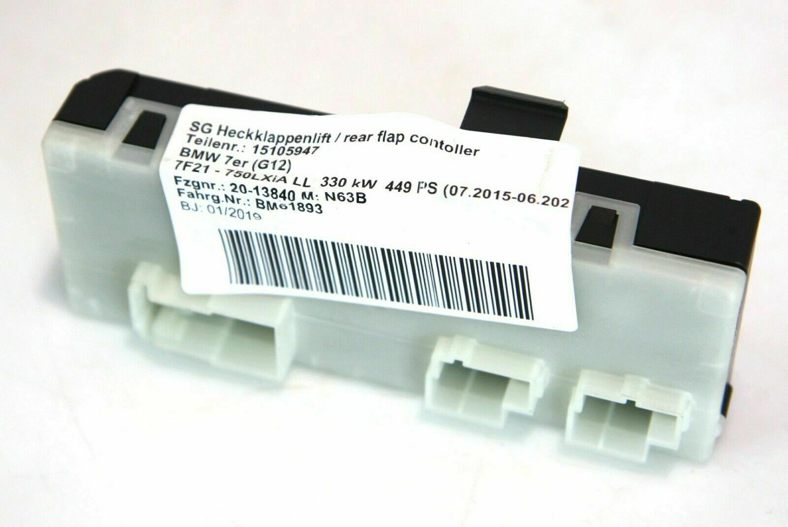 BMW X6 (G06) Tailgate/trunk control unit/module BMW X6 Tailgate/trunk control unit/module OEM 6...