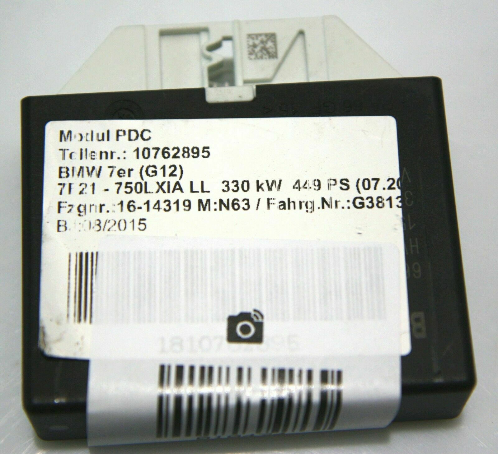 BMW 7 (G11 / G12) Parking PDC control unit/module BMW 7 SERIES Parking PDC control unit/module OE...