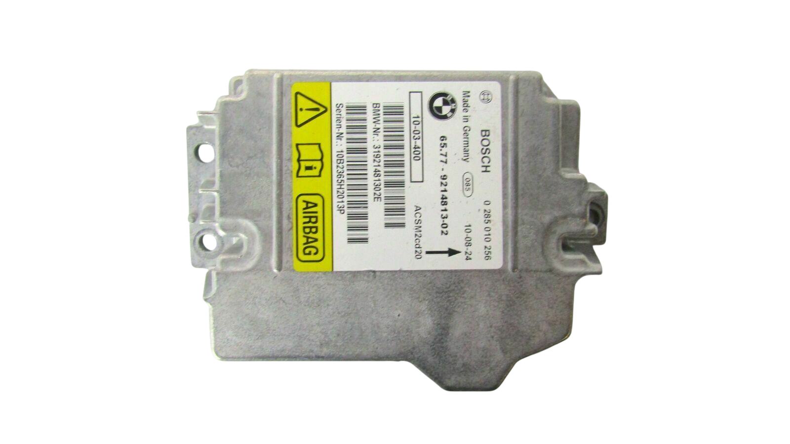 BMW X6 (E71 / E72) Airbag control unit/module BMW X6 Airbag control unit/module OEM 9214813

...